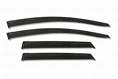 Дефлекторы окон Toyota Auris (E180), 2012-2019, хэтчбек 