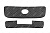 Утеплитель радиатора для Toyota Land Cruiser Prado (J120), 2002-2009, экокожа черная 