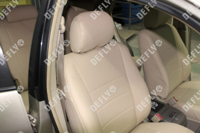 Чехлы на сиденья Lexus RX300 (XU10), 1998-2001, США, экокожа бежевая