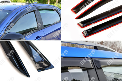 Дефлекторы окон Toyota Corolla Verso, 2004-2009