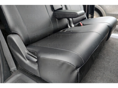 Чехлы на сиденья Honda Freed (GB5-GB8), 2016-2024, 5 мест, экокожа черная