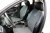 Чехлы на сиденья Ford Focus 2, 2004-2011, экокожа черная/жаккард