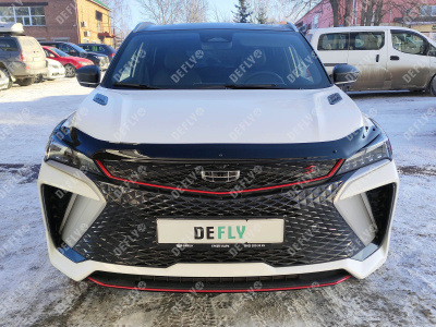 Дефлектор капота NEOFIX Geely Coolray, 2023-н.в., рестайлинг