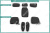 Чехлы на сиденья Toyota Harrier 1997-2003, Lexus RX 1998-2001, до рестайлинга, (XU10), экокожа черная Чехлы на сиденья Toyota Harrier 1997-2003, Lexus RX 1998-2001, до рестайлинга, (XU10), экокожа черная