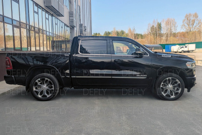 Дефлекторы окон 2D RAM 1500 (DT), 2018-н.в., комплект 4 шт.