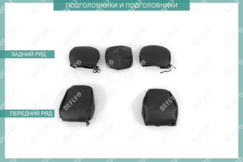 Чехлы на сиденья Toyota Corolla Axio (E140), 2006-2012, экокожа черная