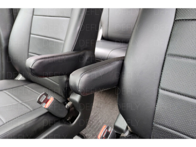 Чехлы на сиденья Honda Freed (GB5-GB8), 2016-2024, 5 мест, экокожа черная