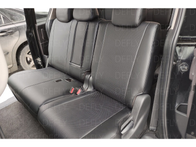 Чехлы на сиденья Honda Freed (GB5-GB8), 2016-2024, 5 мест, экокожа черная