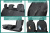Чехлы на сиденья Toyota Allex/Corolla Runx, 2001-2006, жаккард